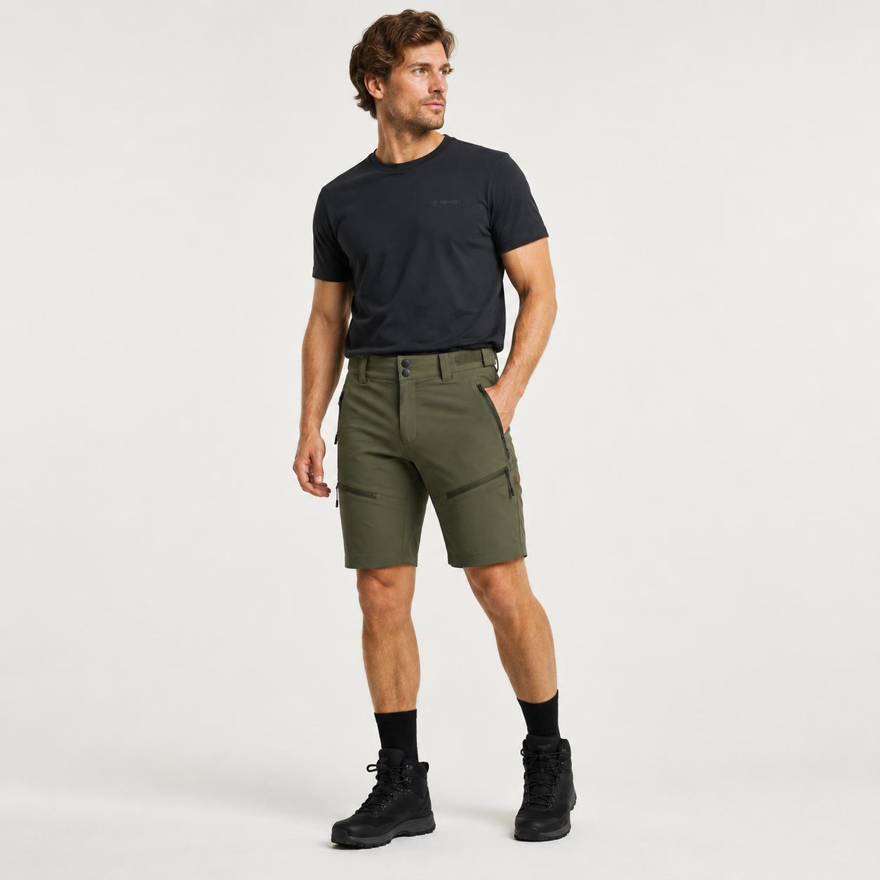 Tenson Stretch Turshorts Herre
